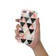 Coque iPhone 7 Plus/ 8 Plus silicone transparente Triangles marbre ultra resistant Protection housse Motif Ecriture Tendance La Coque Francaise