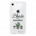 Coque iPhone 7/8/ iPhone SE 2020 360 intégrale transparente Blonde mais piquante Tendance La Coque Francaise.