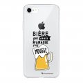 Coque iPhone 7/8/ iPhone SE 2020 360 intégrale transparente Bière qui Coule Tendance La Coque Francaise.