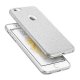 Coque silicone souple Paillettes Argent pour iPhone 6/6S