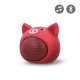 Enceinte bluetooth en forme de cochon -Rouge