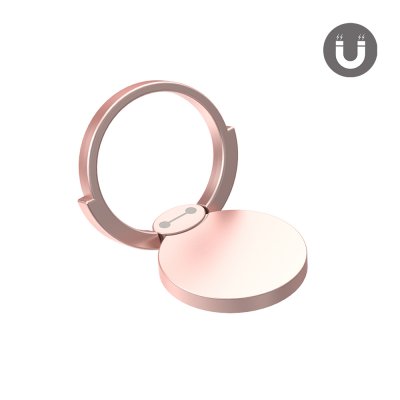 Ring Support anneau rotatif 360° pour Smartphones & Tablettes Rose Gold