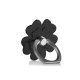 Support anneau rotatif 360° pour Smartphones & Tablettes Fleur Noir