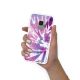 Coque en verre trempé BLANC Samsung Galaxy S9 Tie and Dye Violet Ecriture Tendance et Design Evetane