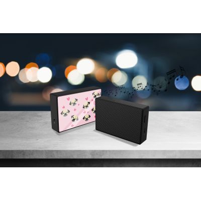 Enceinte bluetooth noire Carlins d'amours Forever