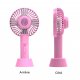 Ventilateur et haut parleur bluetooth - Rose