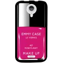Coque vernis rose flashy pour Wiko Cink Five