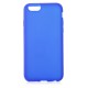 Coque en silicone bleue foncé pour iPhone 6 4.7"