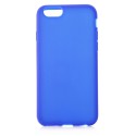 Coque en silicone bleue foncé pour Apple iPhone 6 et 6S 