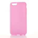 Coque en silicone rose pour Apple iPhone 6 et 6S 