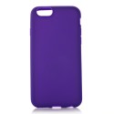 Coque en silicone violette pour Apple iPhone 6 et 6S 