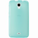 Mocca coque gel frost bleue pour Wiko Bloom