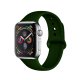 Bracelet 38/40 mm compatible avec Apple Watch silicone - Kaki