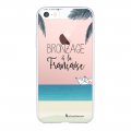 Coque iPhone 5/5S/SE 360 intégrale transparente Bronzage à la française Tendance La Coque Francaise.