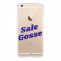 Coque iPhone 6/6S 360 intégrale transparente Sale gosse bleu Tendance La Coque Francaise.