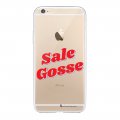 Coque iPhone 6/6S 360 intégrale transparente Sale gosse rouge Tendance La Coque Francaise.
