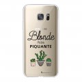 Coque Samsung Galaxy S7 360 intégrale transparente Blonde mais piquante Tendance La Coque Francaise.
