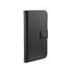 Etui XQISIT Wallet Slim HTC One M8 Mini noir