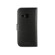 Etui XQISIT Wallet Slim HTC One M8 Mini noir