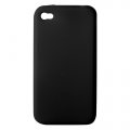 Coque silicone noir iPhone 4