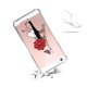 Coque iPhone 5/5S/SE anti-choc souple angles renforcés transparente Amour à Paris La Coque Francaise
