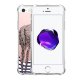 Coque iPhone 5/5S/SE anti-choc souple angles renforcés transparente Tresses La Coque Francaise