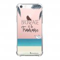 Coque iPhone 5/5S/SE anti-choc souple angles renforcés transparente Bronzage à la française La Coque Francaise