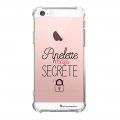 Coque iPhone 5/5S/SE anti-choc souple angles renforcés transparente Pipelette mais secrète La Coque Francaise
