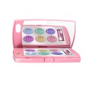 Coque rose palette de maquillage et miroir pour iPhone 5/5S