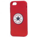 Converse Housse Silicone Rouge Pour Apple Iphone 5 5s**
