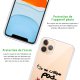 Coque iPhone 11 Pro Max silicone transparente Je Constate Juste ultra resistant Protection housse Motif Ecriture Tendance Evetane