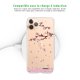 Coque iPhone 11 Pro Max silicone transparente Chute De Fleurs ultra resistant Protection housse Motif Ecriture Tendance Evetane