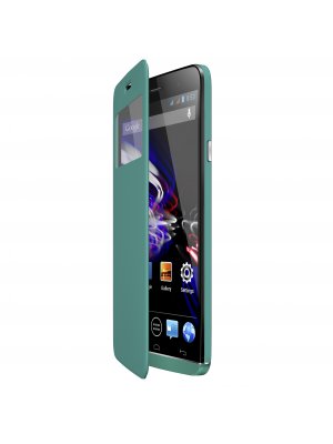 Wiko Etui Folio Turquoise High Vision Wiko Slide