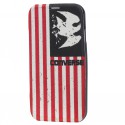 Converse Housse Folio Tissu Imprime Americana Print Samsung Galaxy S5