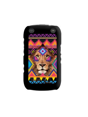 Coque lion azteque pour Blackberry Curve 9320