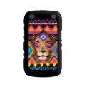 Coque lion azteque pour Blackberry Curve 9320