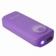 Mocca batterie de secours universelle violet touché gomme Power Bank 2200 mAh