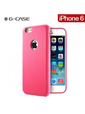 G-Case coque Noble Series Cuir Rose pour iPhone 6 4.7