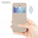 Moxie étui livre Smart Touch Gold pour iPhone 5 /5 S