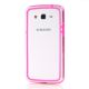 Bumper bi-matière rose pour Samsung Galaxy Grand 2