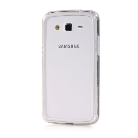 Bumper bi-matière blanc pour Samsung Galaxy Grand 