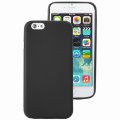 Mocca coque gel frost noir pour Apple iPhone 6 et 6S 