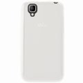 Mocca coque gel blanc transparent pour Wiko Goa