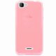Mocca coque gel rose pour Wiko Kite