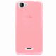 Mocca coque gel rose pour Wiko Kite