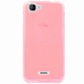 Mocca coque gel rose pour Wiko Kite