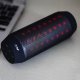 Enceinte lumineuse bluetooth rouge multi-fonctions