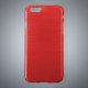 Coque silicone effet métallique rouge pour Apple iPhone 6 4.7"