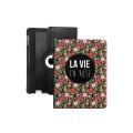 Etui livre La vie en rose pour Apple iPad 2/3/4