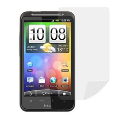 2 Films protege ecran pour smartphone HTC Desire HD avec chiffonnette